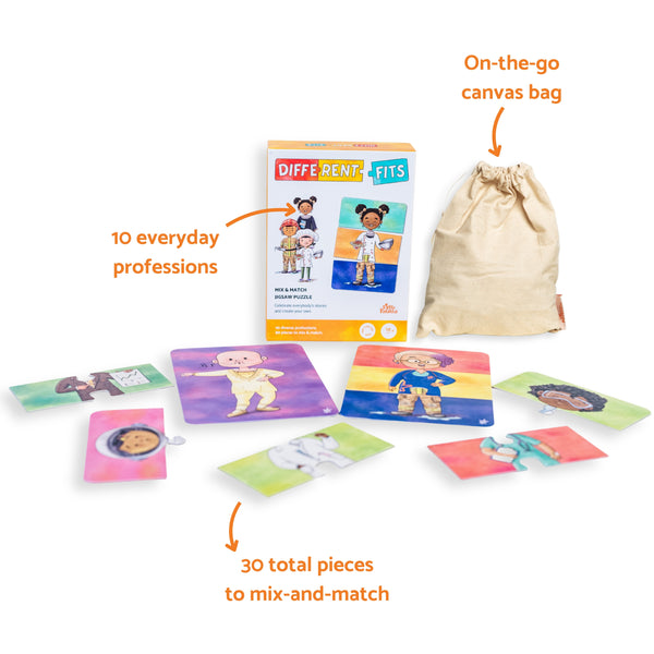 Different Fits Mix and Match Game