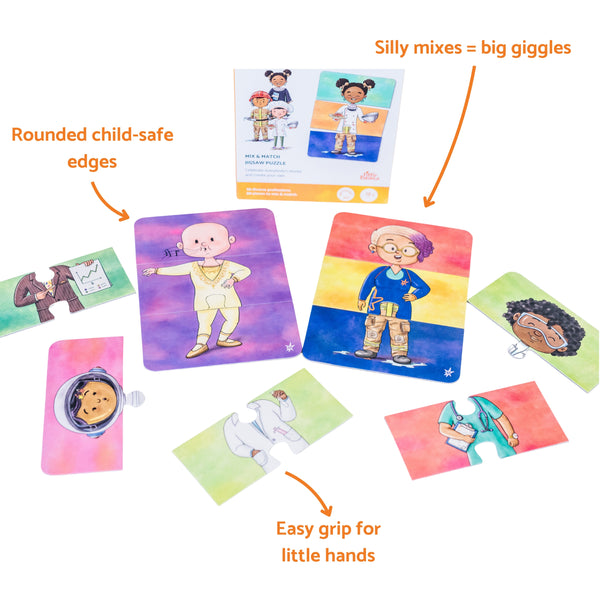 Different Fits Mix and Match Game