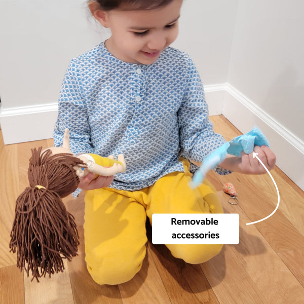 Mini Ava Handmade Cultural Doll